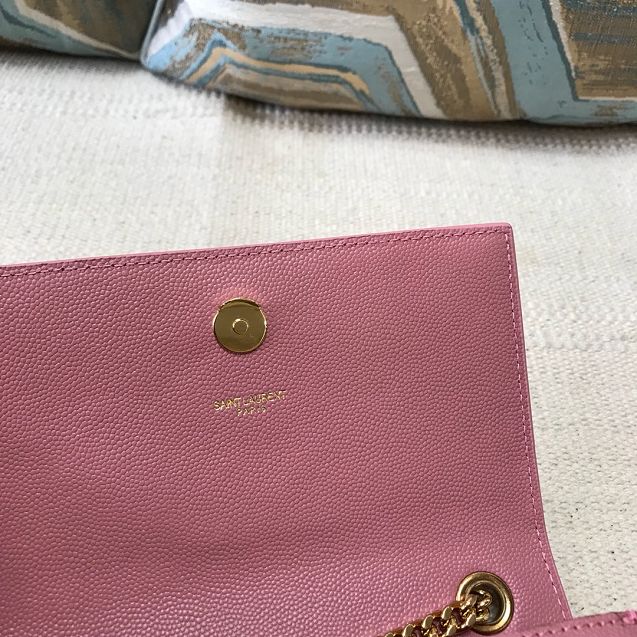 YSL original grained calfskin mini kate bag 326076 light pink