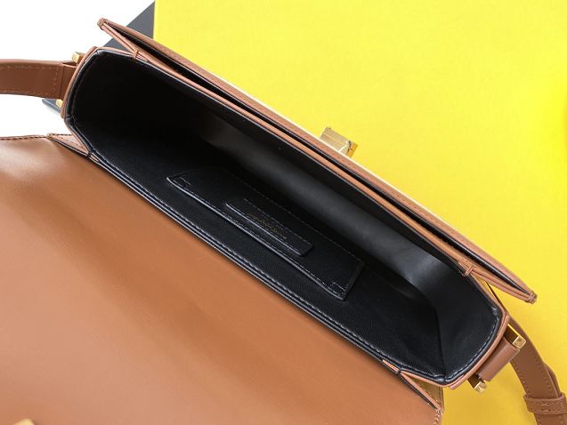 YSL original canvas solferino medium satchel 634305 beige