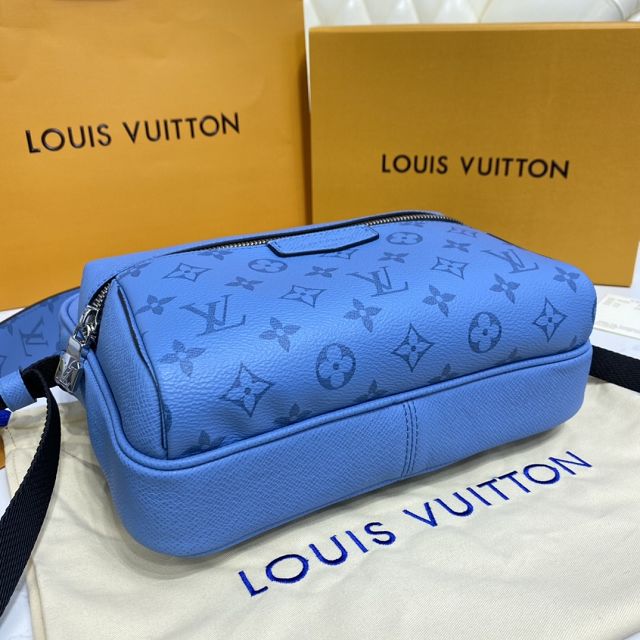 Louis vuitton original monogram outdoor messenger bag M30749 blue