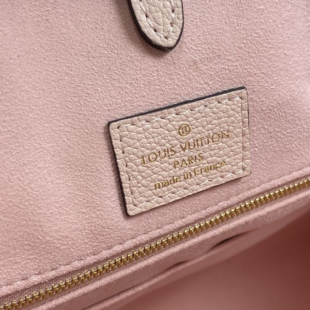 Louis vuitton original embossed calfskin onthego mm M45595 pink