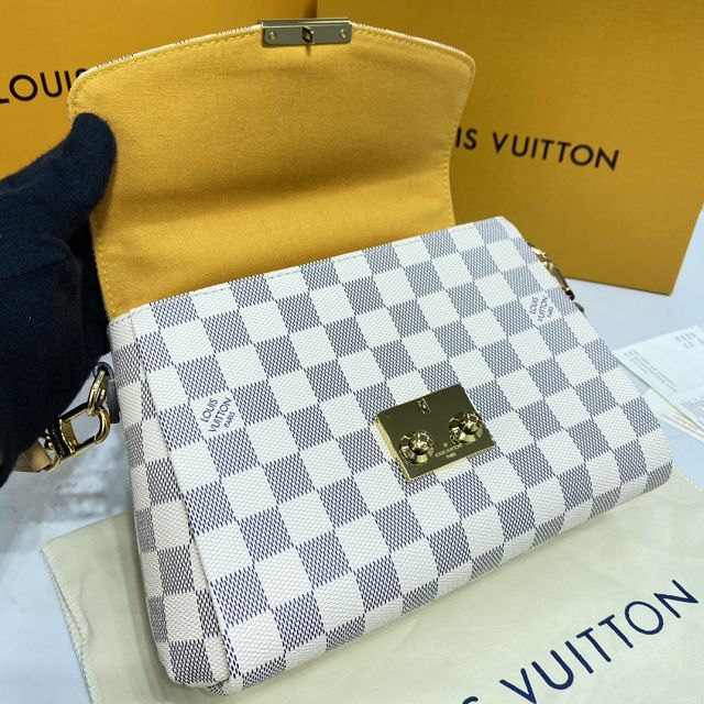 2021 Louis vuitton original damier azur croisette handbag N50053