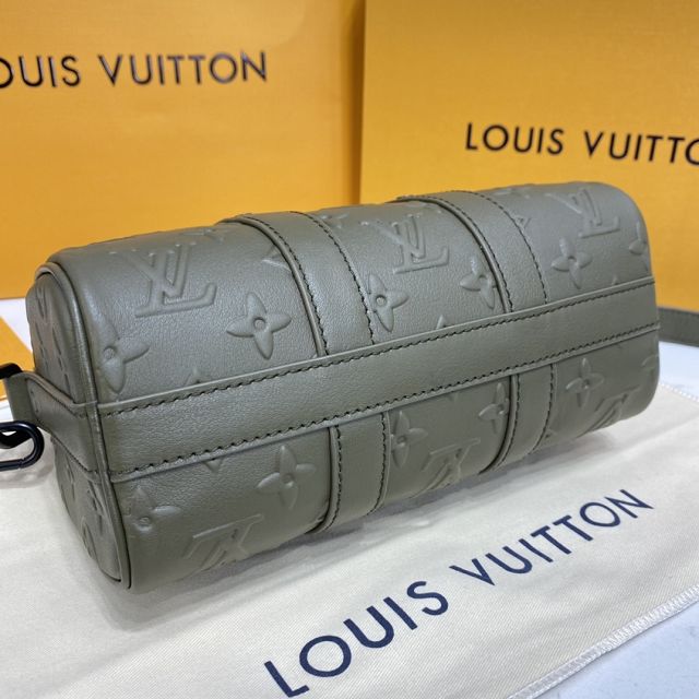 Louis vuitton original calfskin Keepall XS bag M57961 green