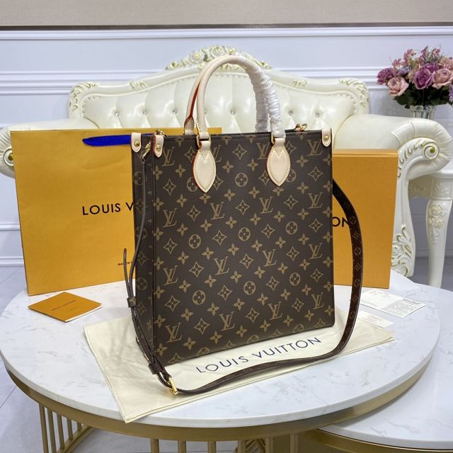 Louis vuitton original monogram canvas sac plat m45811 