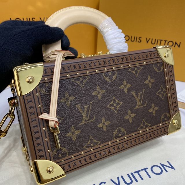 Louis vuitton original monogram canvas tresor case M45673