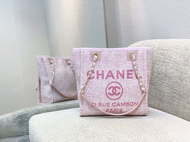 CC original canvas fibers mini shopping bag A66939 pink