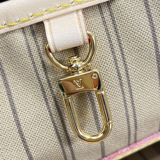 Louis vuitton original monogram canvas neverfull pm M41000 beige