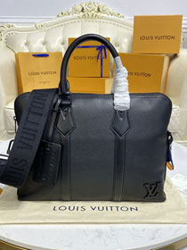 Louis vuitton original calfskin business-friendly briefcase M59159 black