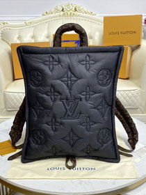 Louis vuitton original econyl pillow backpack M58981 black