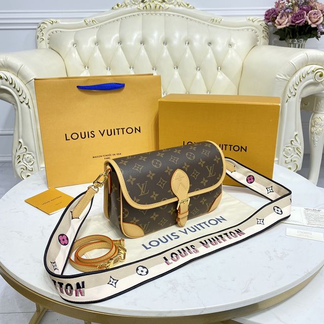 Louis vuitton original monogram canvas diane satchel M45985 