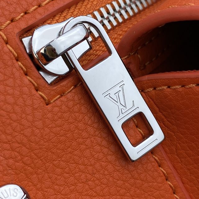 Louis vuitton original calfskin aerogram slingbag M59625 orange