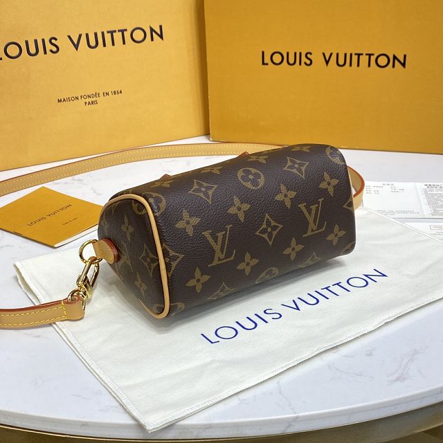 Louis vuitton original monogram canvas nano speedy M81085