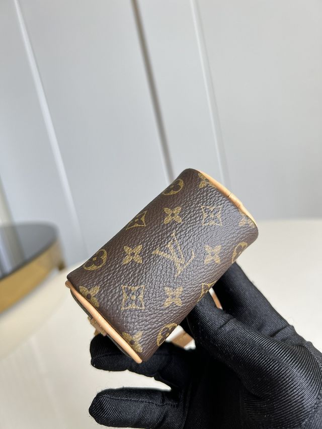 Louis vuitton original monogram micro speedy bag charm M00544 