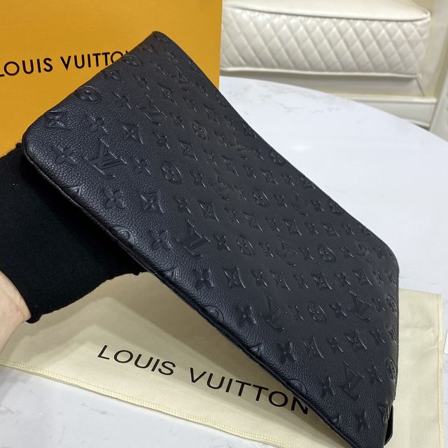 Louis vuitton original calfskin etui voyage GM M43442 black