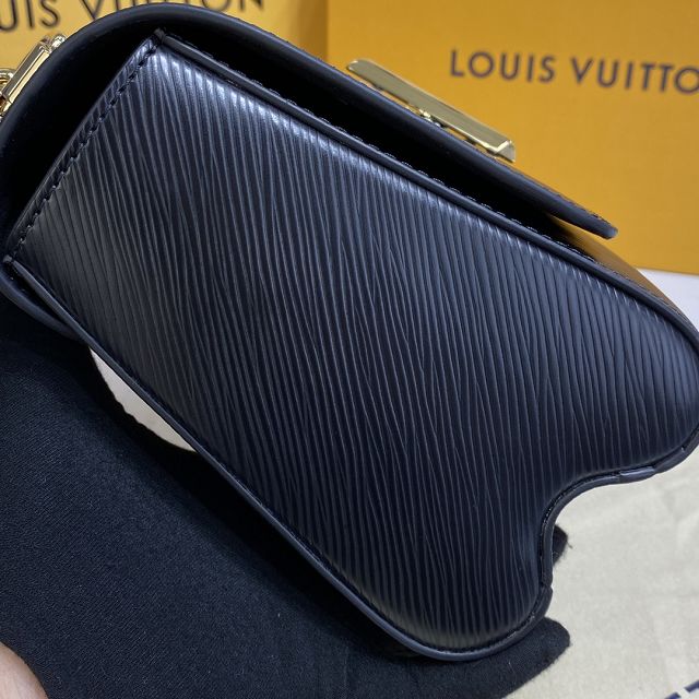 Louis vuitton original epi leather twist mm M50280 black