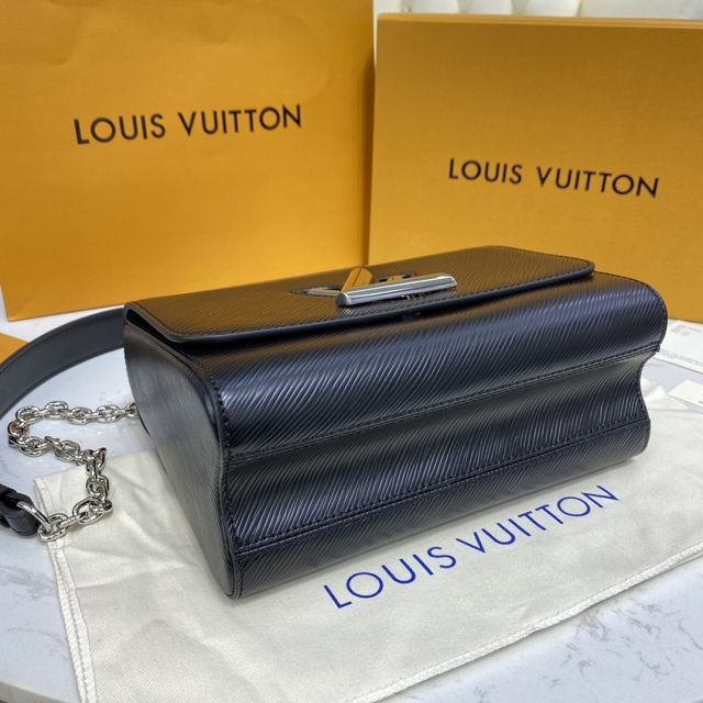 Louis vuitton original epi leather twist mm M50282 black