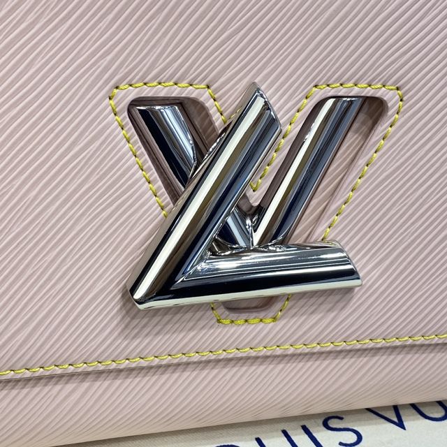 Louis vuitton original epi leather twist mm M50282 pink