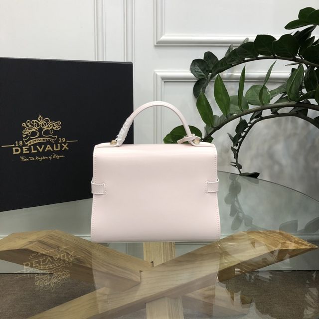 Delvaux original box calfskin tempete pm bag AA0505 white