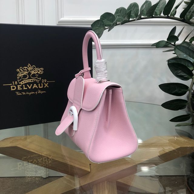 Delvaux original grained calfskin brillant mini bag AA0406 pink