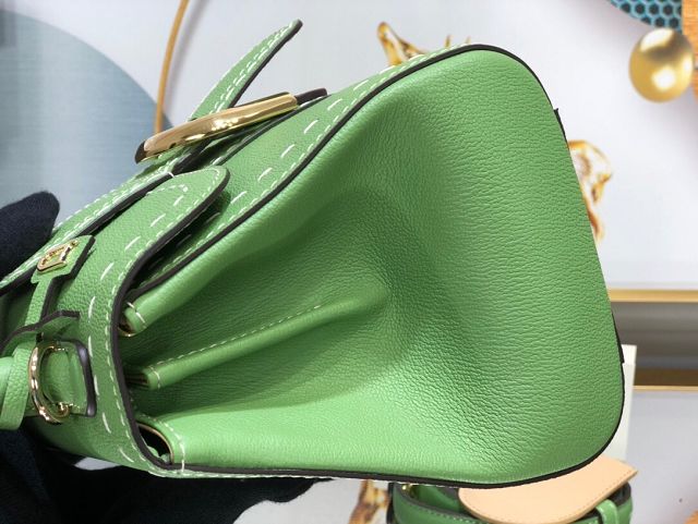 Delvaux original grained calfskin brillant mini bag AA0406 vert criquet