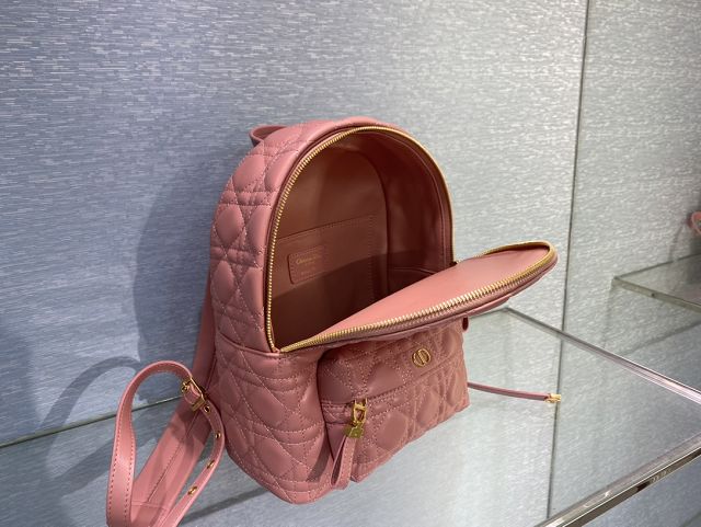 Dior original lambskin meduim backpack M9221 pink