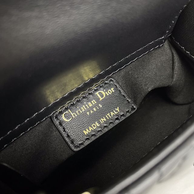 Dior original lambskin micro lady dior bag S0856 black