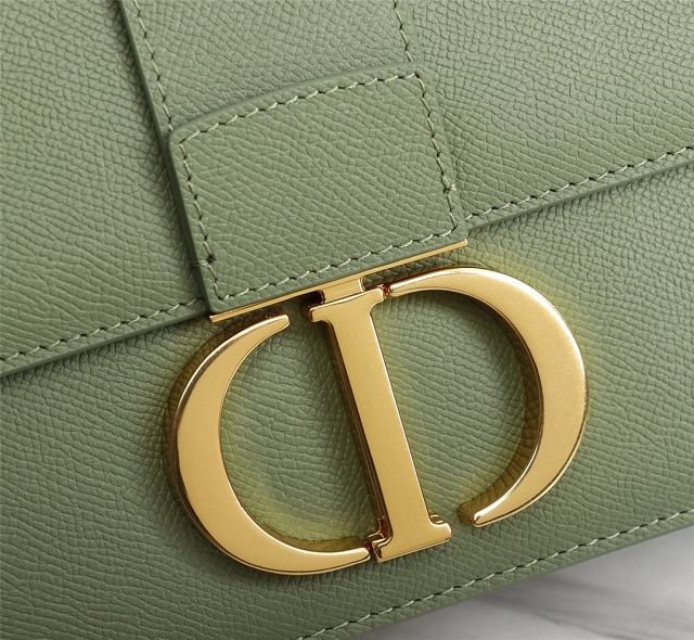 Dior original grained calfskin 30 montaigne bag M9203 green