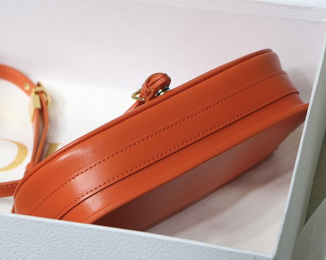 Dior original box calfskin bobby east-west bag M9327 orange