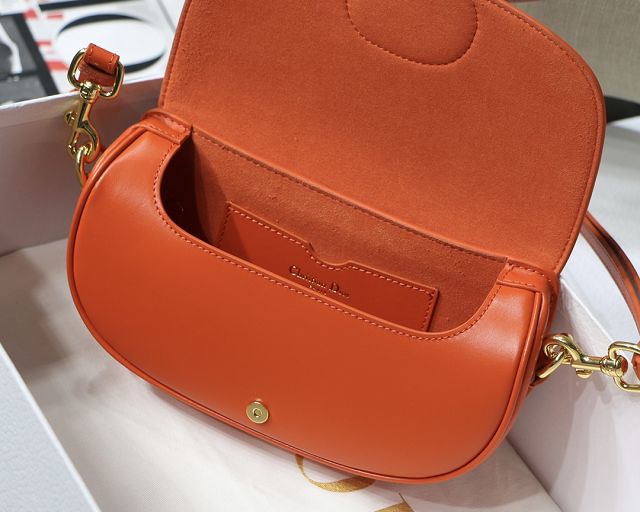 Dior original box calfskin bobby east-west bag M9327 orange