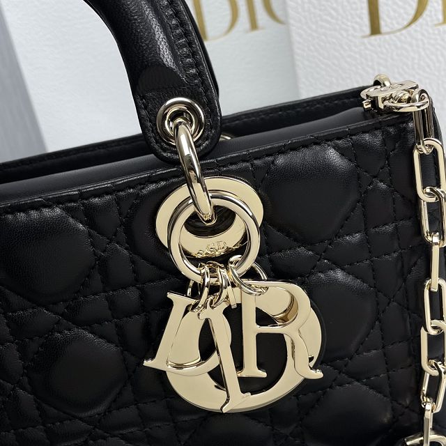 Dior original lambskin lady D-Joy bag M0540C black