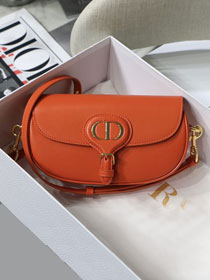 Dior original box calfskin bobby east-west bag M9327 orange