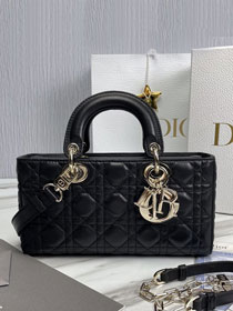 Dior original lambskin lady D-Joy bag M0540C black