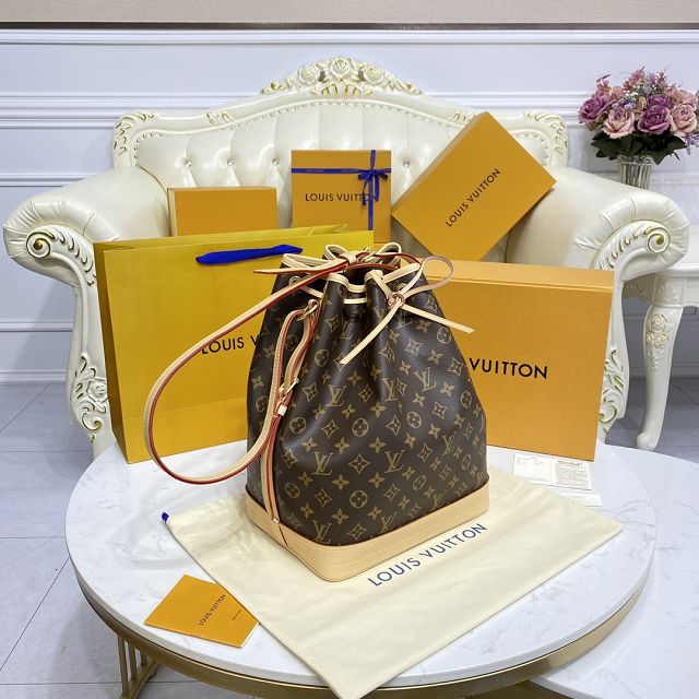 Louis vuitton original monogram canvas noe mm bag M42224