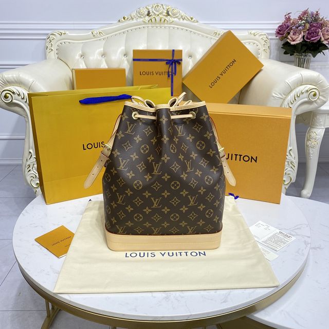 Louis vuitton original monogram canvas noe mm bag M42224