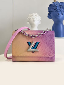 Louis vuitton original epi leather twist mm handbag M59894 pink