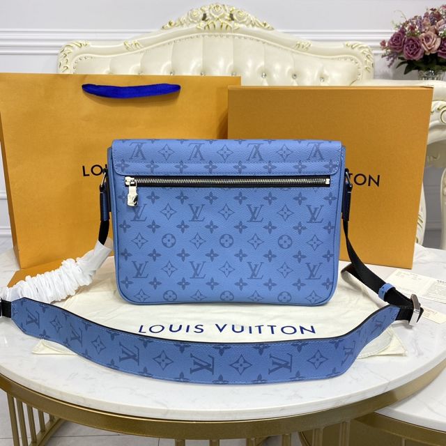 Louis vuitton original monogram outdoor messengerama bag M30746 blue