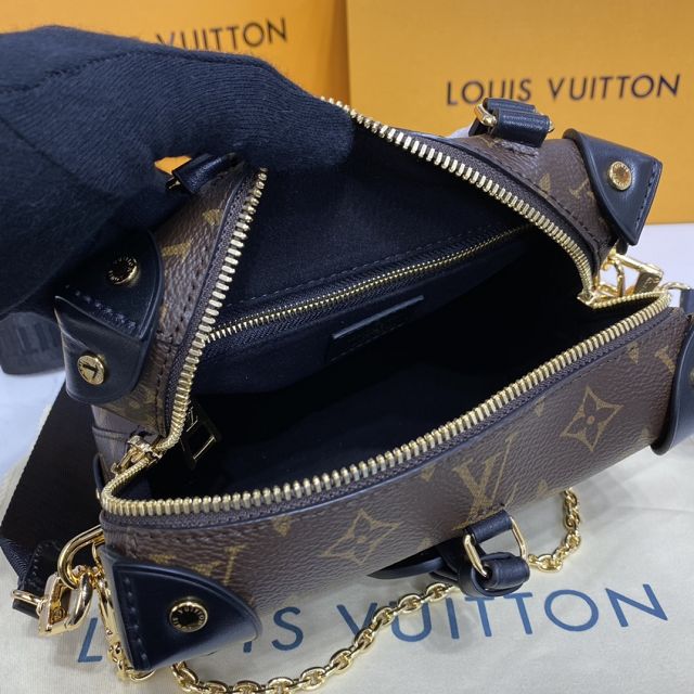 2022 Louis vuitton original monogram petite malle souple M45571 black