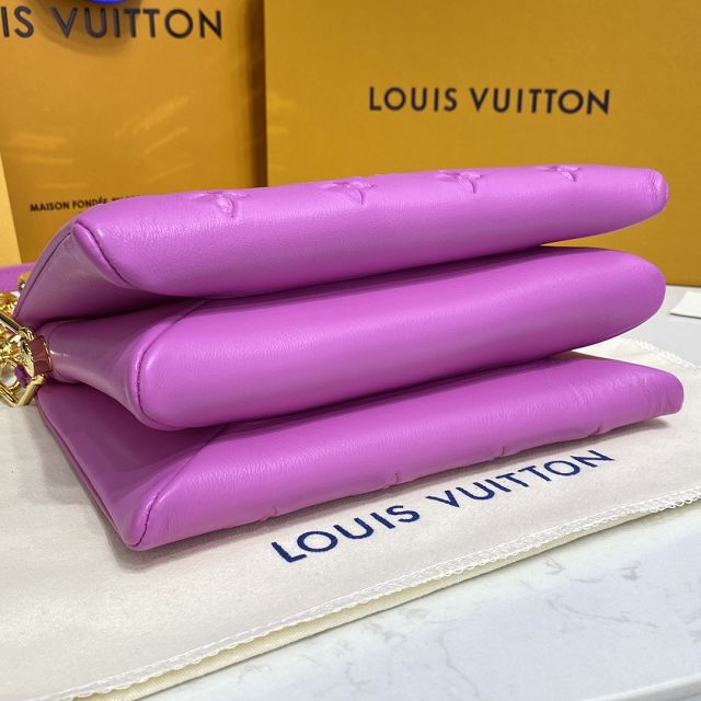 Louis vuitton original lambskin coussin BB bag M59396 orchidee purple