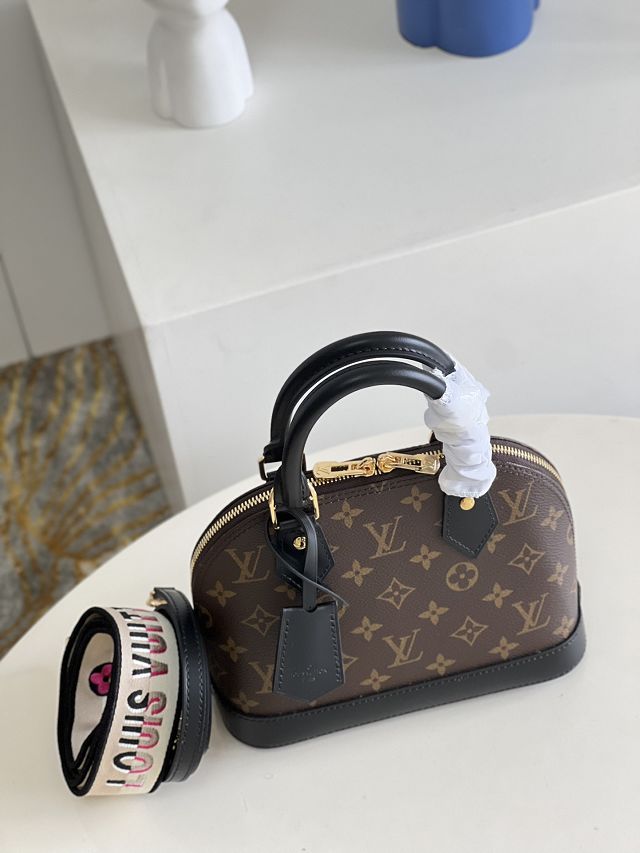 2022 Louis vuitton original damier ebene alma BB M53152