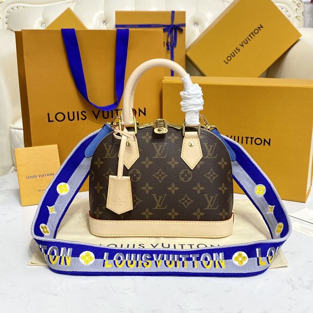 2022 Louis vuitton original damier ebene alma BB M53152