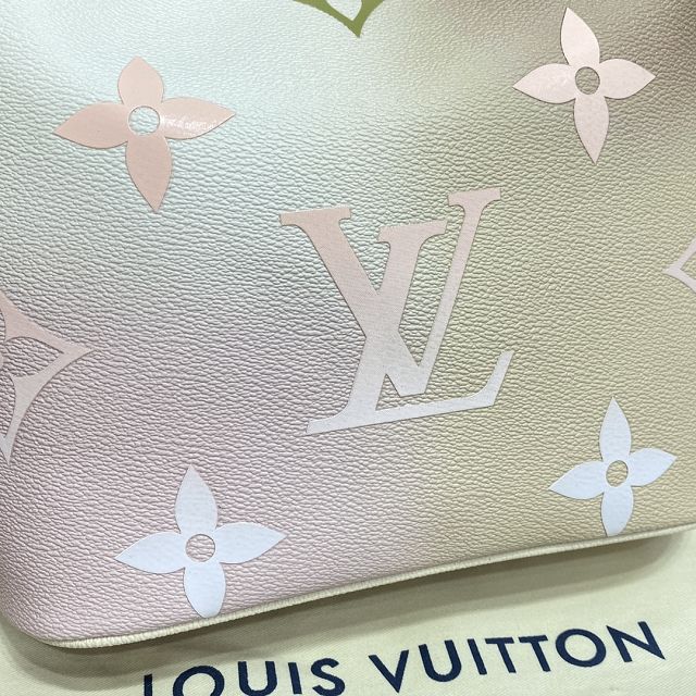 Louis vuitton original monogram canvas marshmallow pm handbag m59861 green