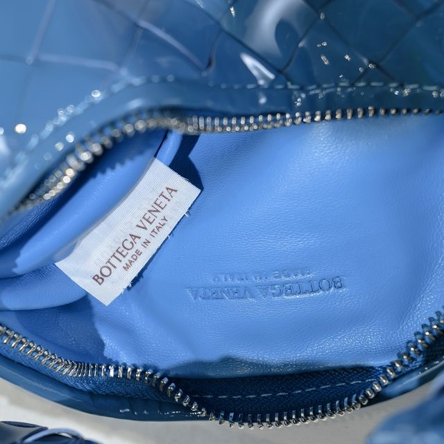 BV original patent calfskin mini jodie bag 651876 blue