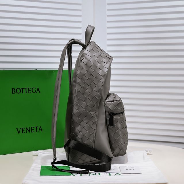 BV original calfskin backpack 70076 grey