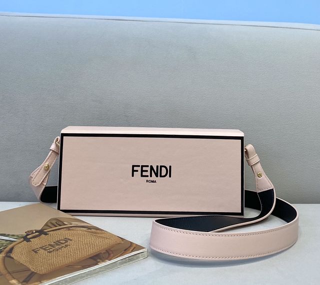 Fendi original calfskin medium case 7VV132 pink