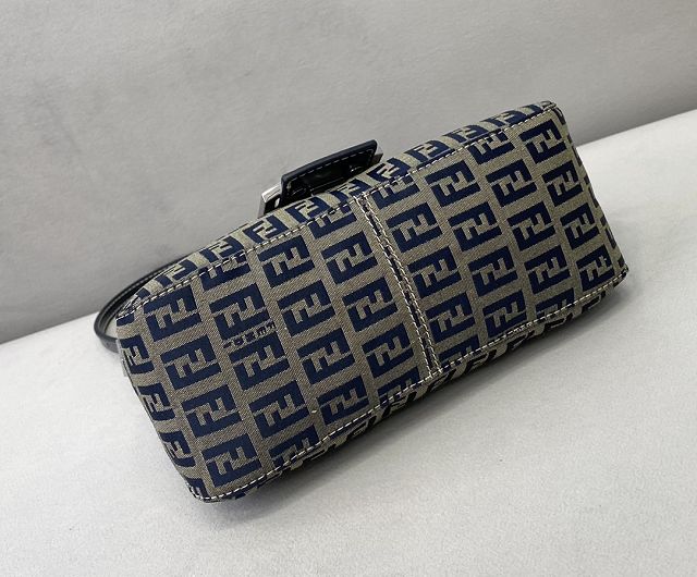 Fendi original fabric mini shoulder bag 8BR352 blue