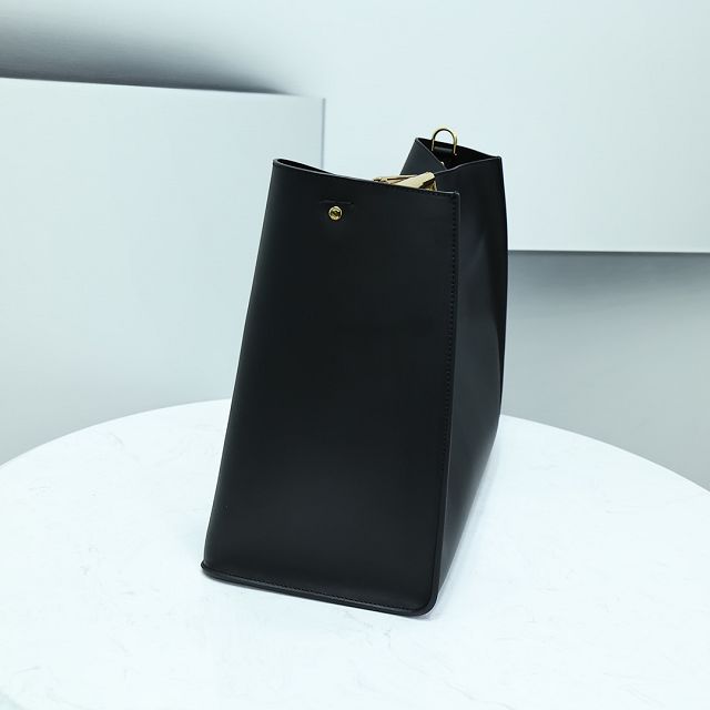 Fendi original calfskin large way handbag 8BH391 black