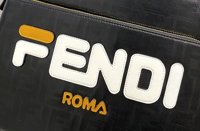 Fendi fabric medium backpack 8BZ031 black