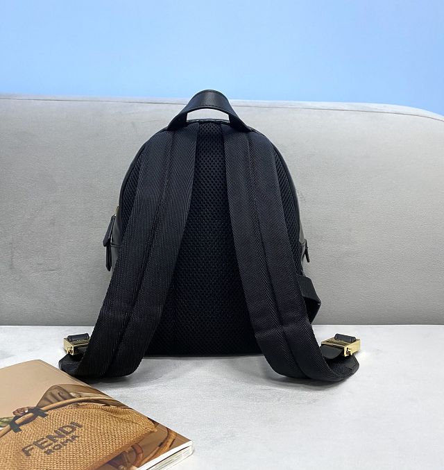 Fendi fabric mini backpack 8BZ032 black