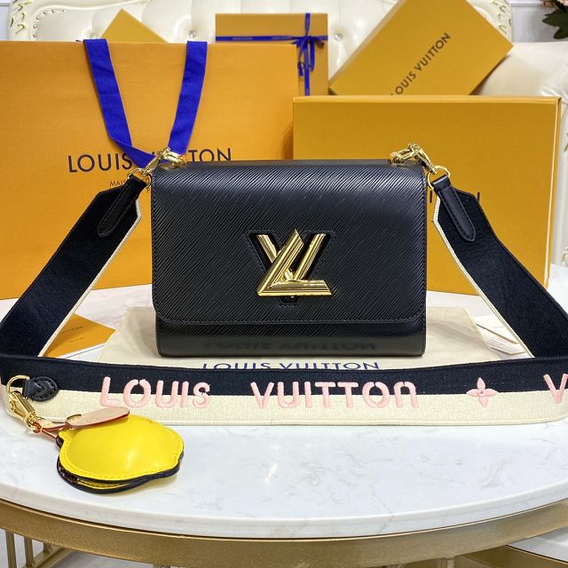 Louis vuitton original epi leather twist mm M20680 black