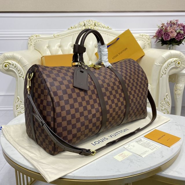 Louis vuitton original damier ebene keepall 50 bag N41427