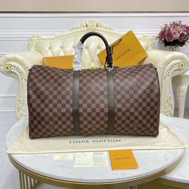 Louis vuitton original damier ebene keepall 50 bag N41427